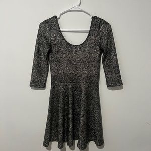 Bethany Mota Gold dress